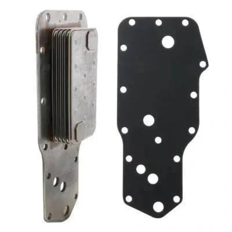 5 Plate Oil Cooler 3921557 3957543 Fits for Cummins 4BT Fits Case IH 4391 Engine 5120 5220 8840 8870 650G 9010 1840 95XT - Fab Heavy Parts