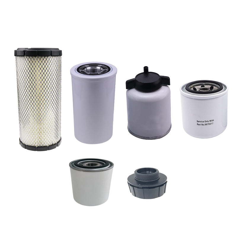 Kit de filtre d'entretien 500 heures, remplacement 7330951 pour Machine de travail Bobcat Toolcat