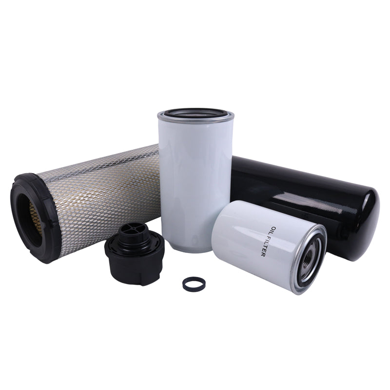 Kit de filtre de maintenance de 500 heures 7408257 convient pour l'excavateur compact Bobcat