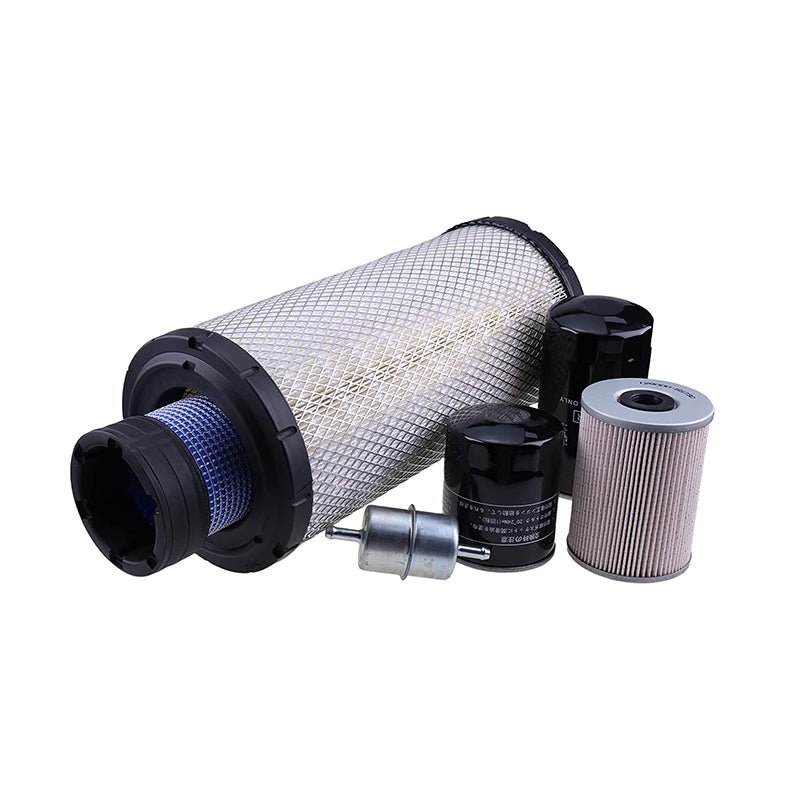 500 Hours Filter Kit Fits for John Deere Skid Steer Loader 330G 332G 331G 333G - Fab Heavy Parts