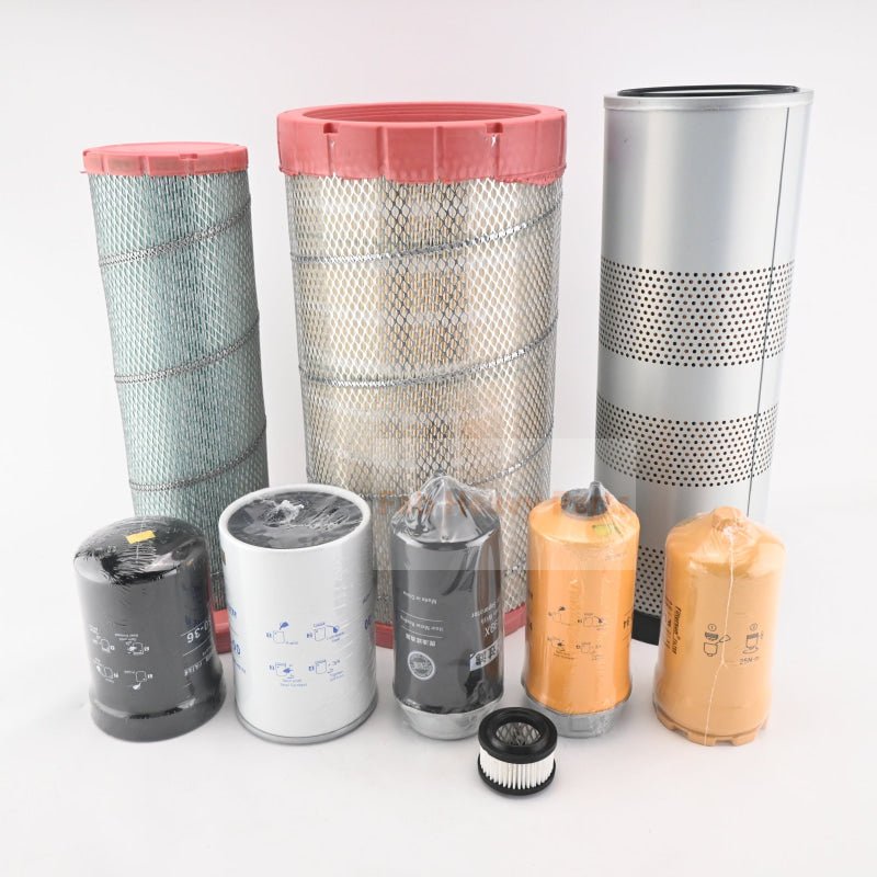 5000 Hours Filter Kit Fits for John Deere Excavator 200DLC 210G 240DLC 250GLC 270DLC 290GLC Logger 2154D 2454D 2954D - Fab Heavy Parts