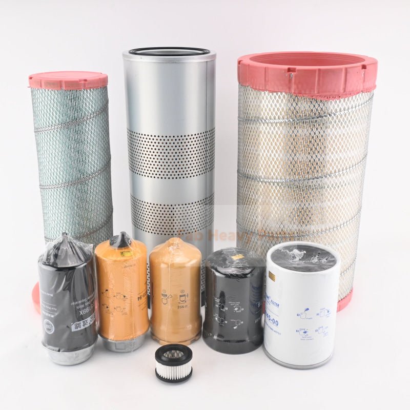 5000 Hours Filter Kit Fits for John Deere Excavator 200DLC 210G 240DLC 250GLC 270DLC 290GLC Logger 2154D 2454D 2954D - Fab Heavy Parts