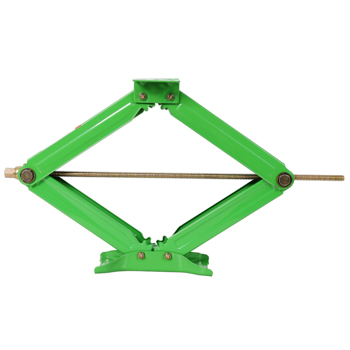 5000 lbs RV Scissor Jacks 24 in RV Stabilizer Leveling Scissor Jacks, Set of 2 - Green - Fab Heavy Parts