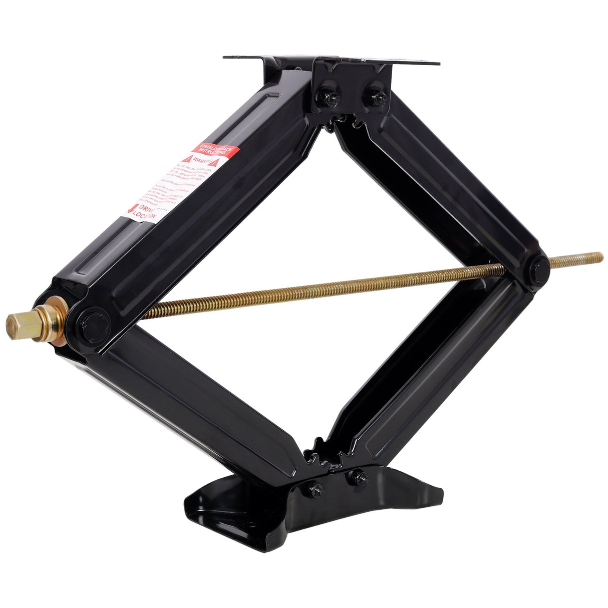 5000 lbs RV Scissor Jacks 24 in RV Stabilizer Leveling Scissor Jacks, Set of 2 - Fab Heavy Parts