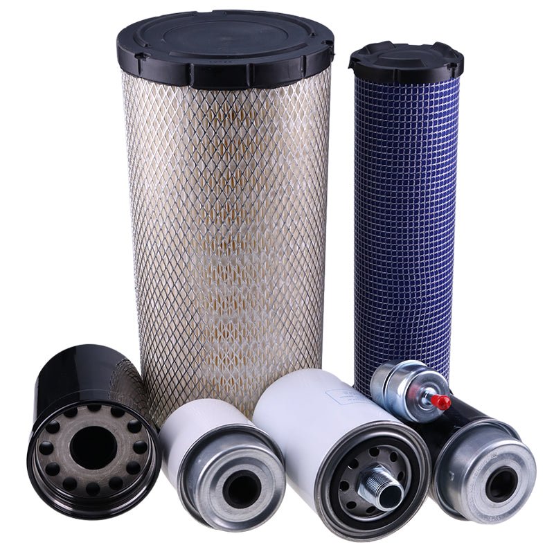 500/1000 Hour Filter Kit Fits for John Deere 4045D PowerTech Engine 310G 310SG 315SG Backhoe Loader - Fab Heavy Parts