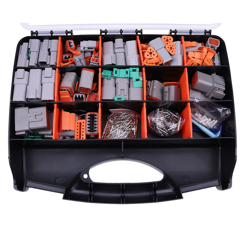 518 Piece Deutsch DT Connector Kit 14-16AWG Solid Contacts