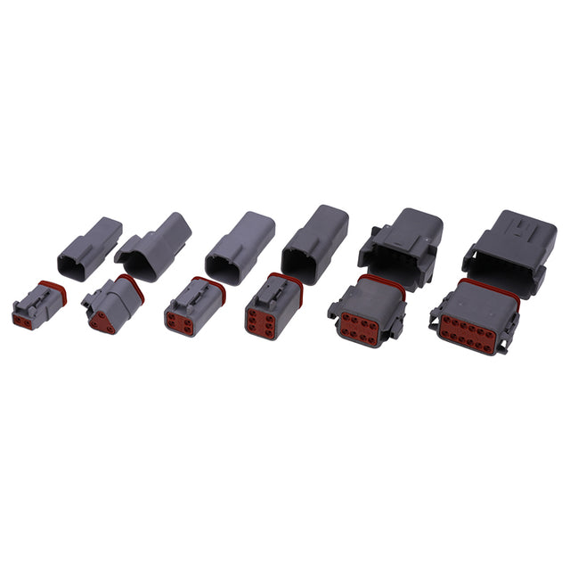 518 Piece Deutsch DT Connector Kit 14-16AWG Solid Contacts