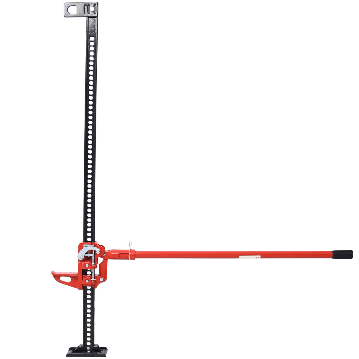 High Lift Jack 60" Utility 7000 lbs Capacity Ratcheting Off Road Heavy-Duty Bumper--Red