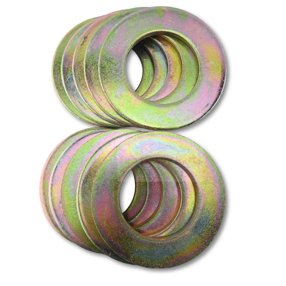 Kit de rondelle de cale de grand seau en acier 55*100*3mm pour pelle chargeur pelle-paquet de 10