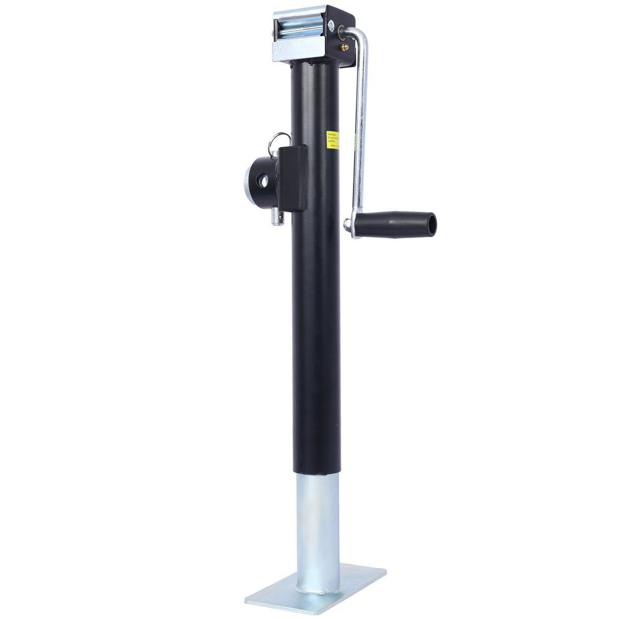 Schweißanhänger-Anhänger-RV-Anhänger 5.000 Pfund. 15-1/2 Zoll vertikales Reisen schwarz