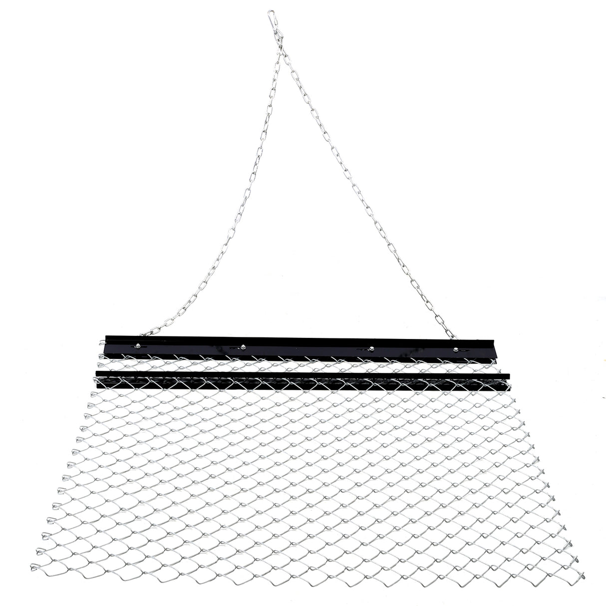 Drag Harrow 4'x5' Chain Harrow--Black