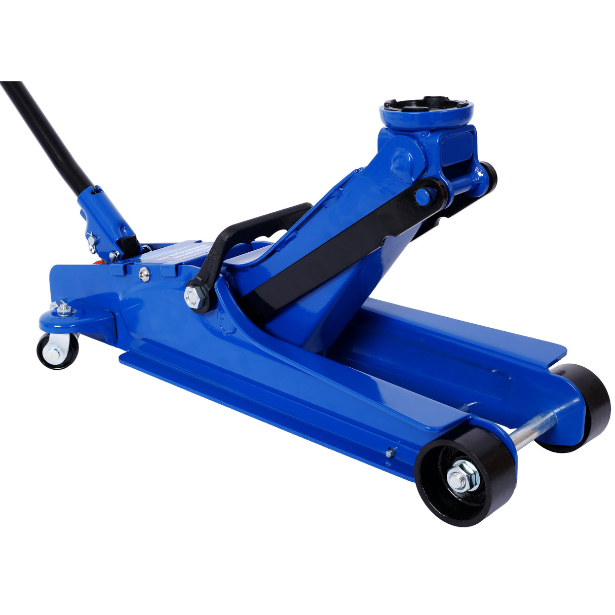 2.5 Ton Low Profile Heavy-Duty Steel Racing Floor Jack with Single Piston Lift Pump Lifting Range 3.5"-14.50"