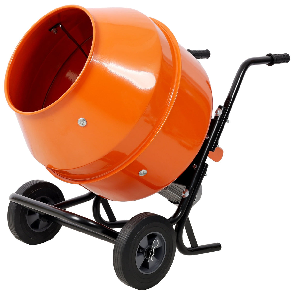 5CUFT(150L) Horizontal Portable Cement Mixer, Wheel Barrow Portable Cement Concrete Mixer 115V - 60HZ CSA Certificated - Fab Heavy Parts