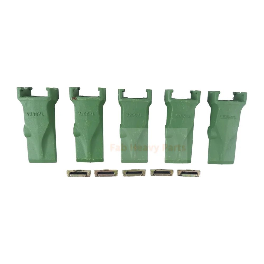 5pk Bucket Digging Teeth Flex Pins V29PN V29SYL V29 29SYL Fits for Esco Style Super V Excavator Loader - Fab Heavy Parts