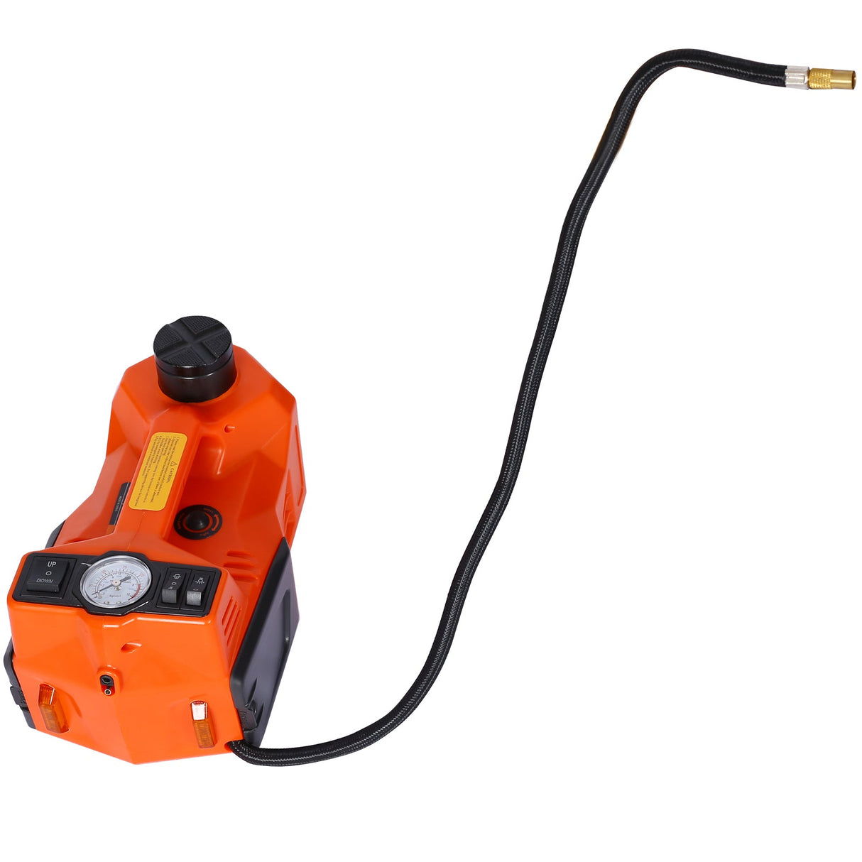 5T 12V Hydraulic Car Jack Kit 4 in 1 Floor Jack Lift with Electric Impact Wrench 10000Lbs Capacity - Fab Heavy Parts