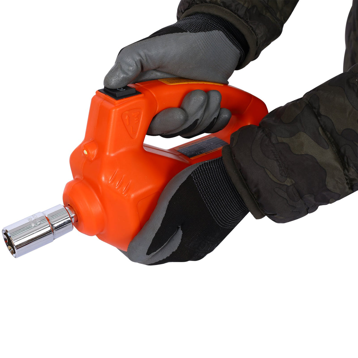 5T 12V Hydraulic Car Jack Kit 4 in 1 Floor Jack Lift with Electric Impact Wrench 10000Lbs Capacity - Fab Heavy Parts