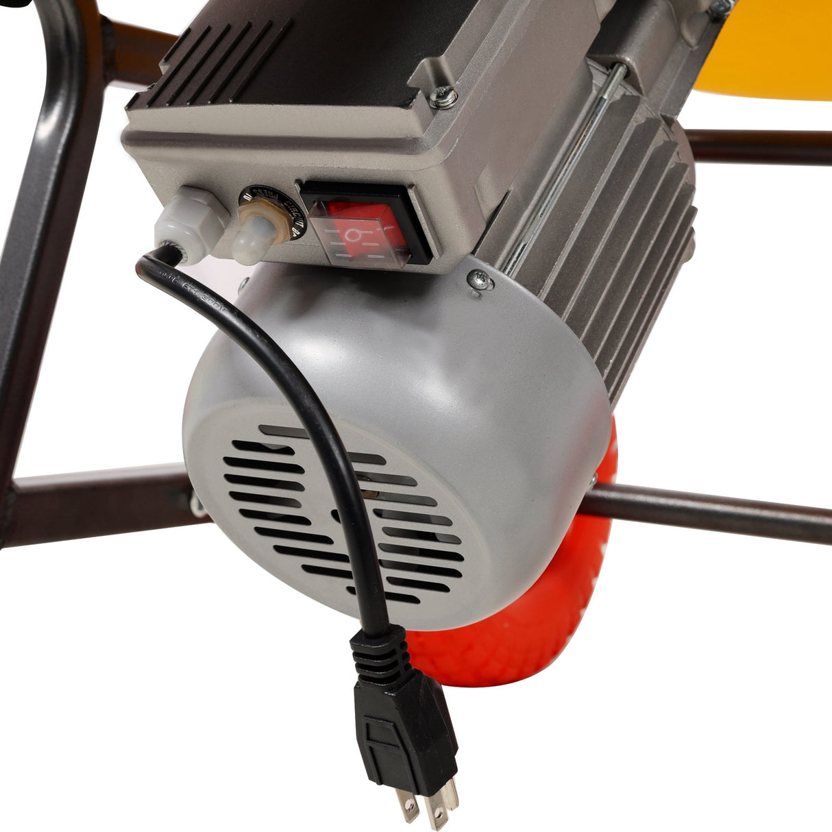 6 CUFT/170L Portable Electric Poly Drum Concrete Mixer Heavy Duty Power Cement Mixing Machine for Mortar Stucco and Fodder, 115V/60HZ CSA Certificated - Fab Heavy Parts