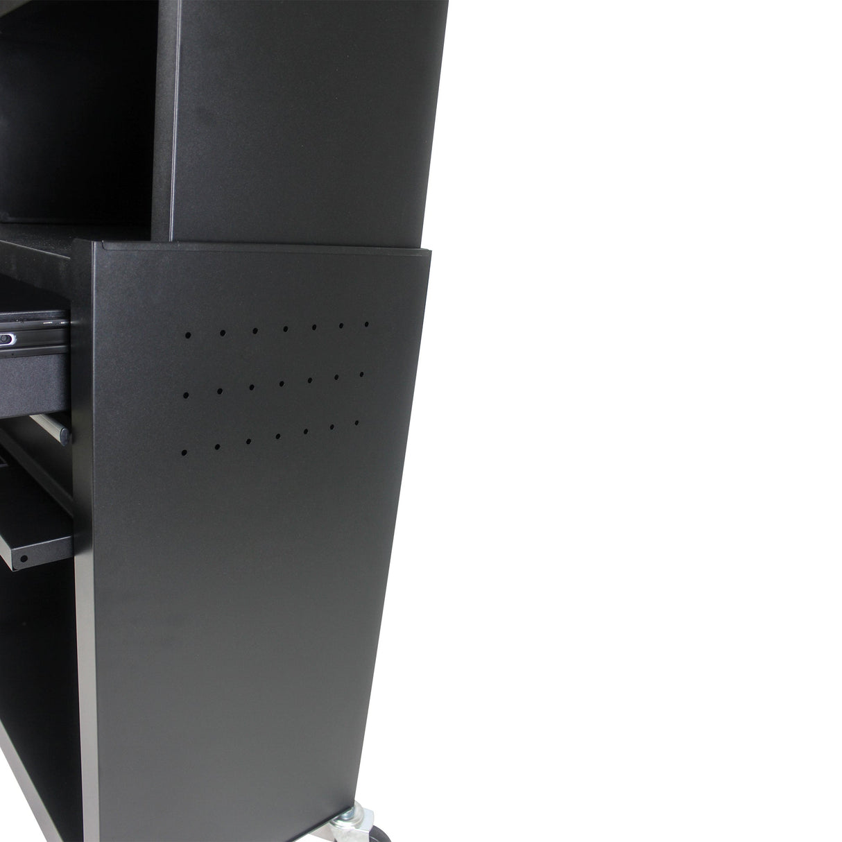 6 - Drawer Tool Storage Cabinet High Capacity Rolling Chest with Wheels and Drawers Black - Fab Heavy Parts