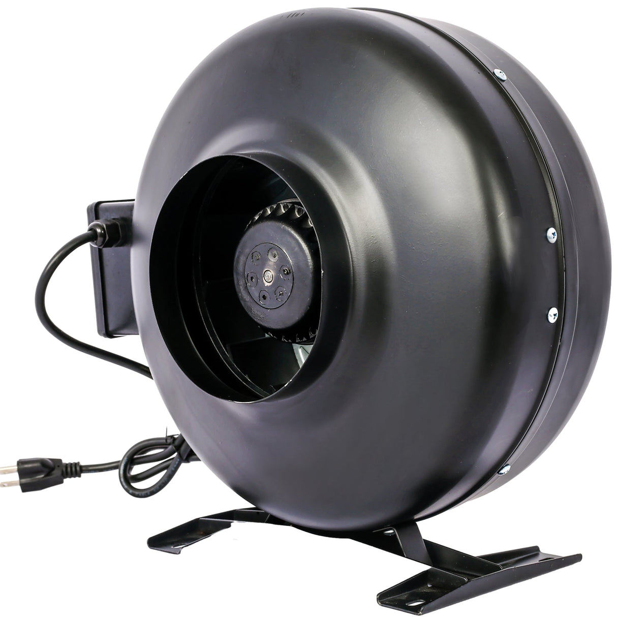 6 - Inch 412 CFM Inline Duct Fan Air Circulation Vent Blower - Fab Heavy Parts