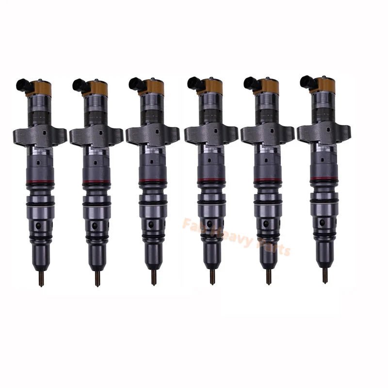 6 PCS Fuel Injection 267 - 9710 2679710 Fits for Caterpillar CAT Engine C9 Generator SR4B - Fab Heavy Parts