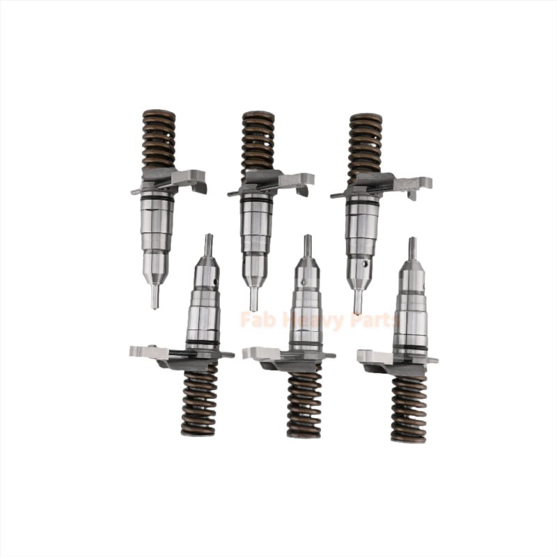 6 PCS Fuel Injector 0R - 8461 0R8461 Fits for Caterpillar CAT Engine 3116 3126 Excavator 206B 211B 212B 320 L 322 325 325 L - Fab Heavy Parts