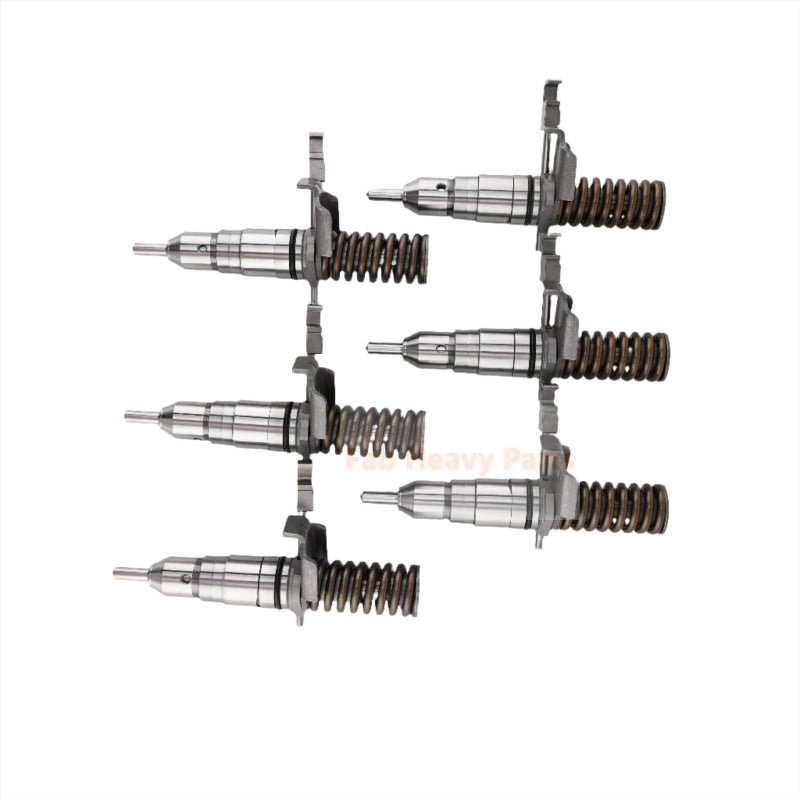 6 PCS Fuel Injector 0R - 8461 0R8461 Fits for Caterpillar CAT Engine 3116 3126 Excavator 206B 211B 212B 320 L 322 325 325 L - Fab Heavy Parts