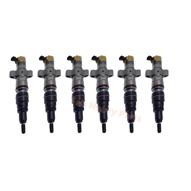 6 PCS Fuel Injector 172 - 5780 1725780 Fits for Caterpillar CAT Engine C - 9 C9 Excavator 330C 330C L - Fab Heavy Parts