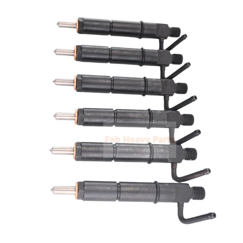 6 PCS Fuel Injector 212 - 8470 2128470 Fits for Caterpillar CAT 311C 312C 314C 318C 320C 320D 321C Excavator 3066 3064 Engine - Fab Heavy Parts