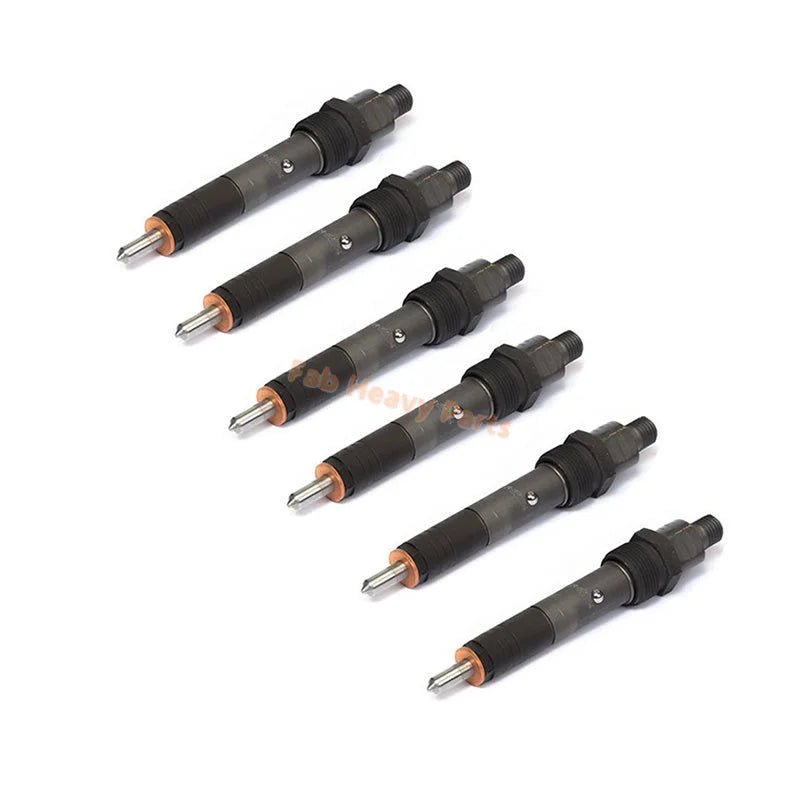 6 PCS Fuel Injector 2645A043 152 - 3935 1523935 for Perkins 1004 - 40 1006 - 60 Fits for Caterpillar CAT 3054 3056 - Fab Heavy Parts