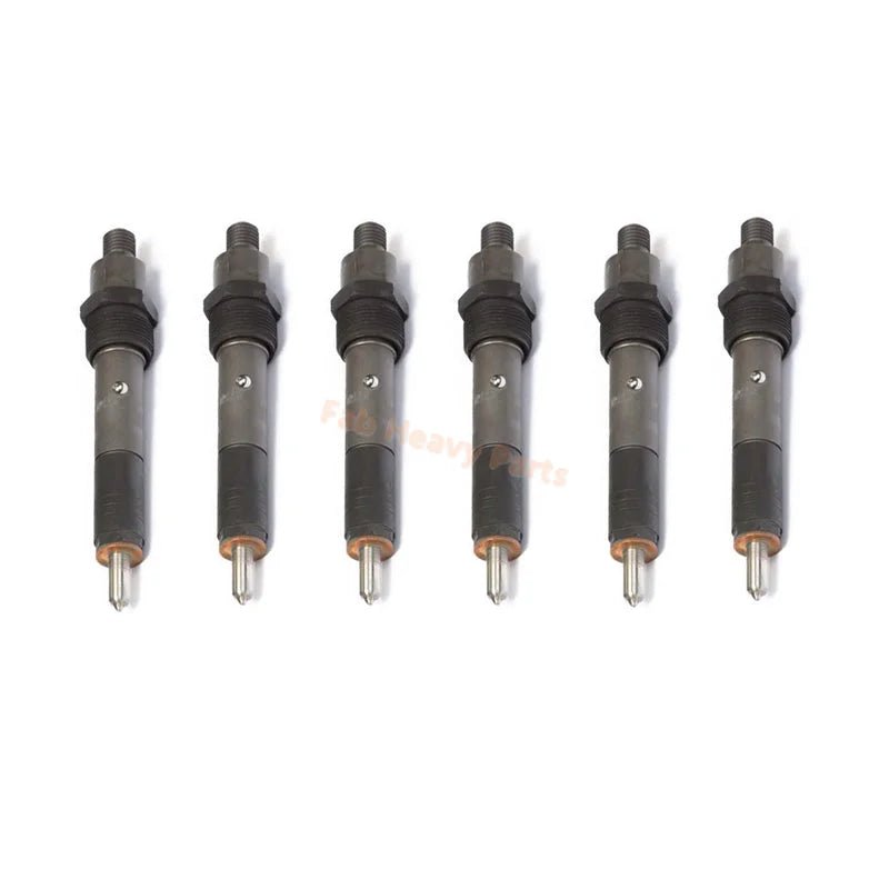 6 PCS Fuel Injector 2645A059 2645A056 for Perkins Engine 4.401 6.601 1006.6 - Fab Heavy Parts