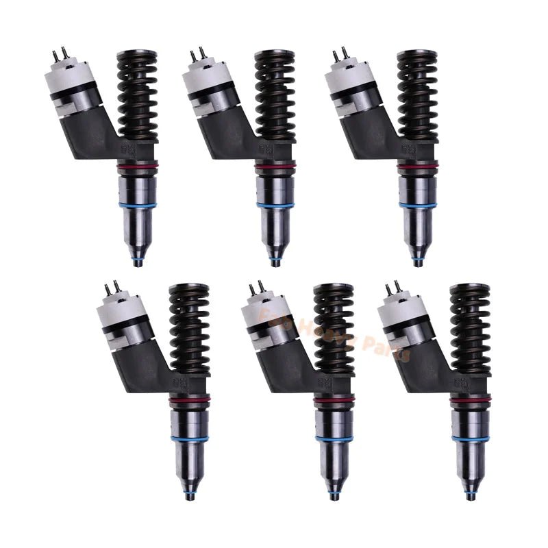 6 PCS Fuel Injector 276 - 8307 2768307 Fits for Caterpillar CAT Engine C15 C18 C - 18 C27 C32 C32B Truck 773GC - Fab Heavy Parts