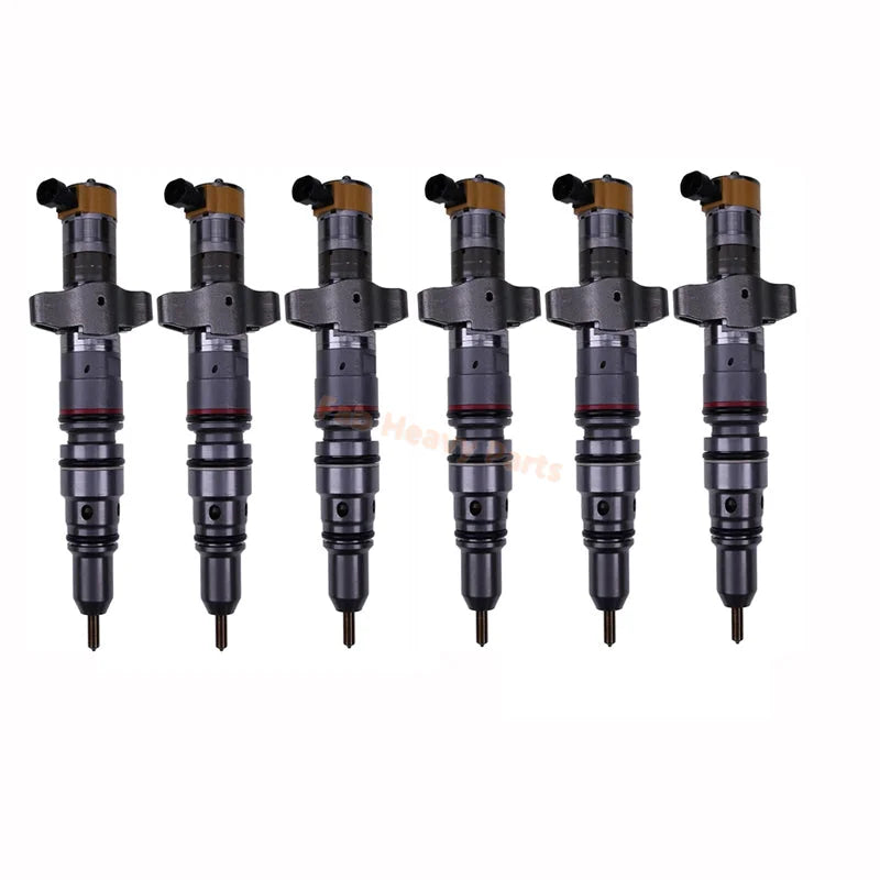 6 PCS Fuel Injector 268-1839 2681839 Fits for Caterpillar C7 E324D 325D E329D