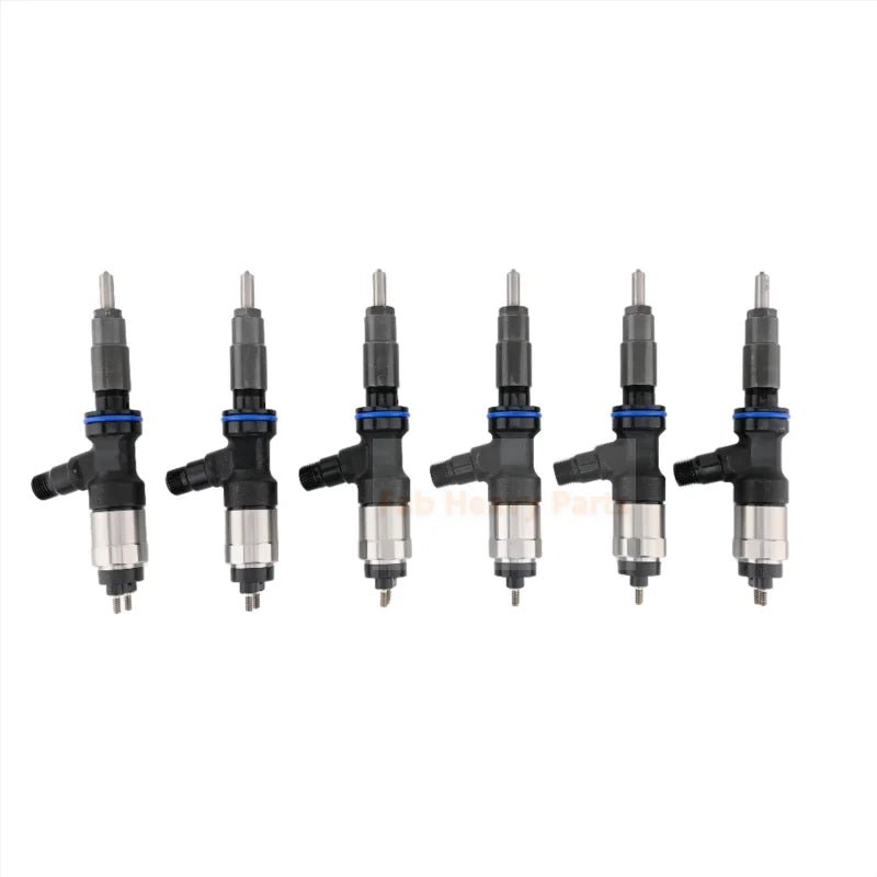 6 PCS Fuel Injector 370 - 7280 3707280 Fits for Caterpillar CAT Engine C4.4 C7.1 - Fab Heavy Parts