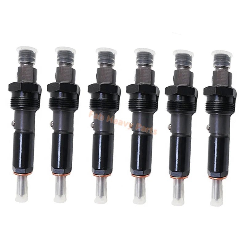 6 PCS Fuel Injector 3909533 Fits for Cummins Engine 4B3.9 6B5.9 6BT - Fab Heavy Parts