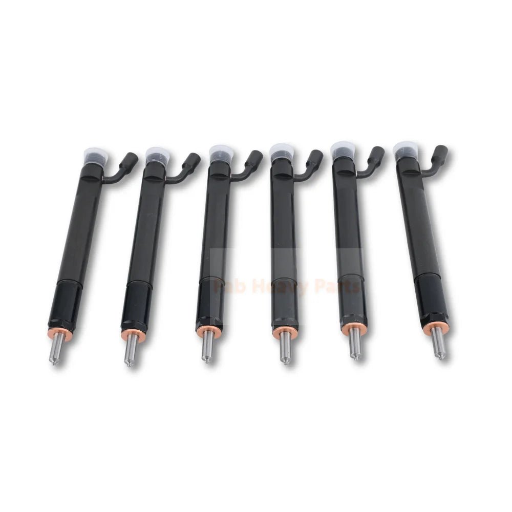 6 PCS Fuel Injector 3931735 0432191531 Fits for Cummins Engine 6CT 8.3 - Fab Heavy Parts