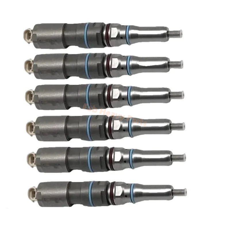 6 PCS Fuel Injector 456 - 3493 4563493 Fits for Caterpillar CAT Engine C9.3 C9 Excavator 336E 336E L 336E LH - Fab Heavy Parts