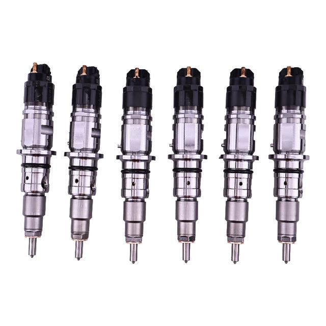 Injecteur de carburant à 6 pièces 4994928 Fits pour le moteur Cummins ISB6.7 Dodge Ram 3500 4500 5500 2011-2012