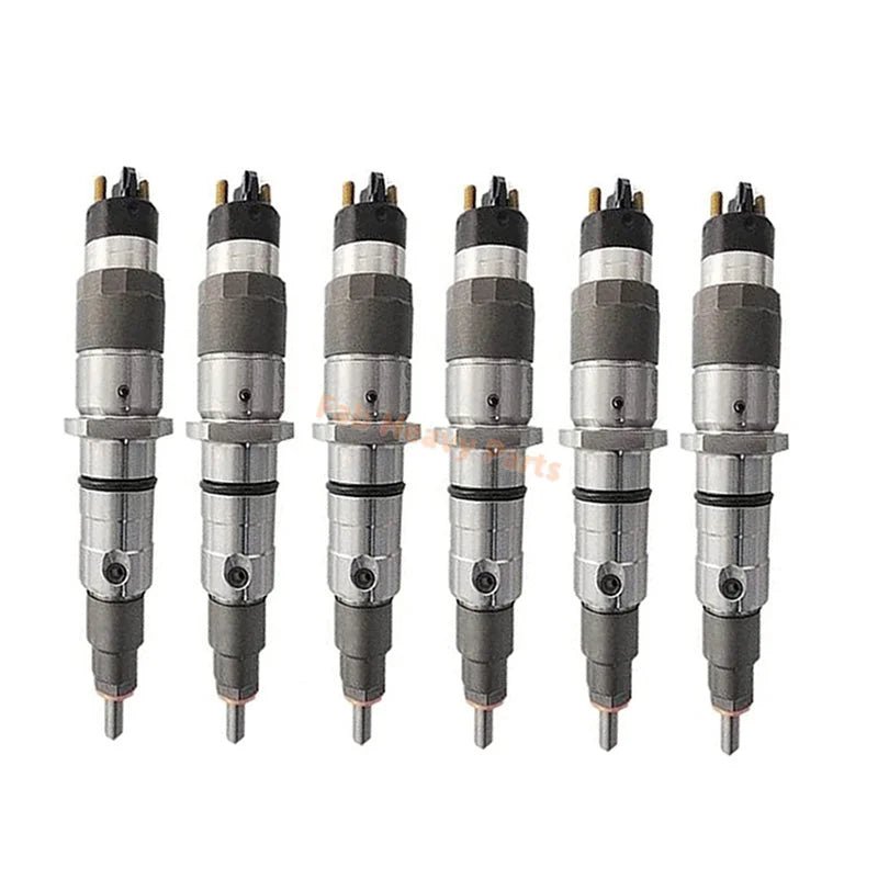 6 PCS Fuel Injector 5263305 4940439 Fits for Cummins Engine ISC 8.3L - Fab Heavy Parts