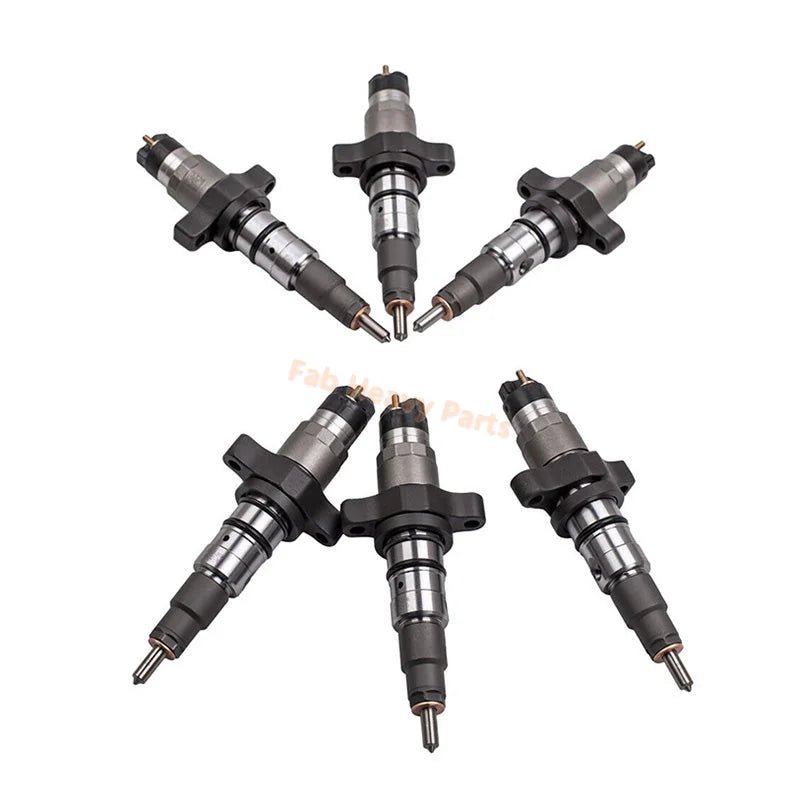 6 PCS Fuel Injector for 03 - 04.5 Dodge RAM 2500 3500 Fits Cummins Engine 5.9L - Fab Heavy Parts