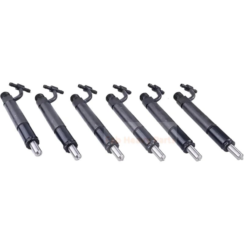 6 PCS Fuel Injector w/Nozzle 1815409C91 781696 Fits for Navistar DT360 DTA360 Engine - Fab Heavy Parts