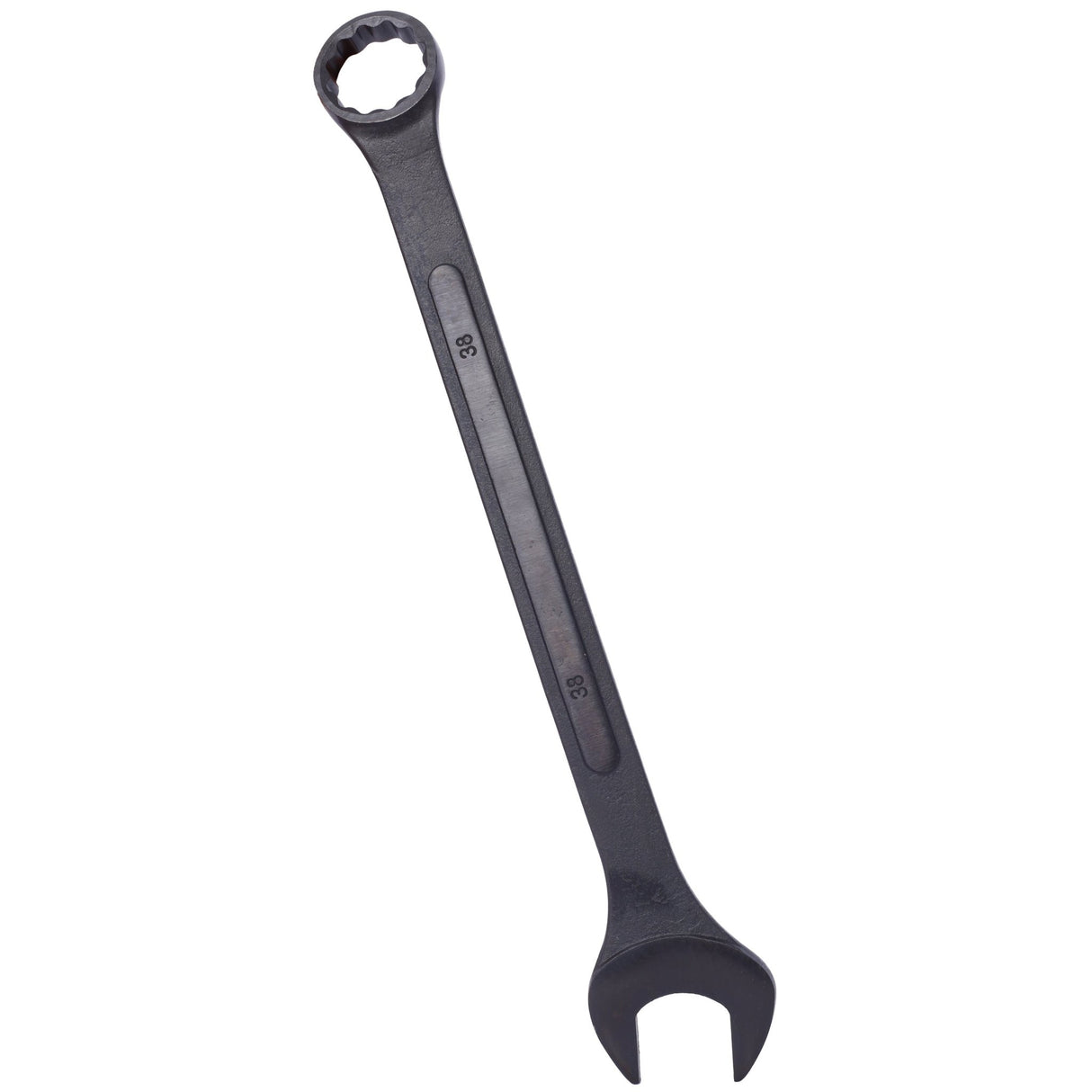 6 PCS Jumbo Combination Wrench Set Extra Large Metric 1 - 3/8'' to 2'' Black Oxide with Pouch - Fab Heavy Parts