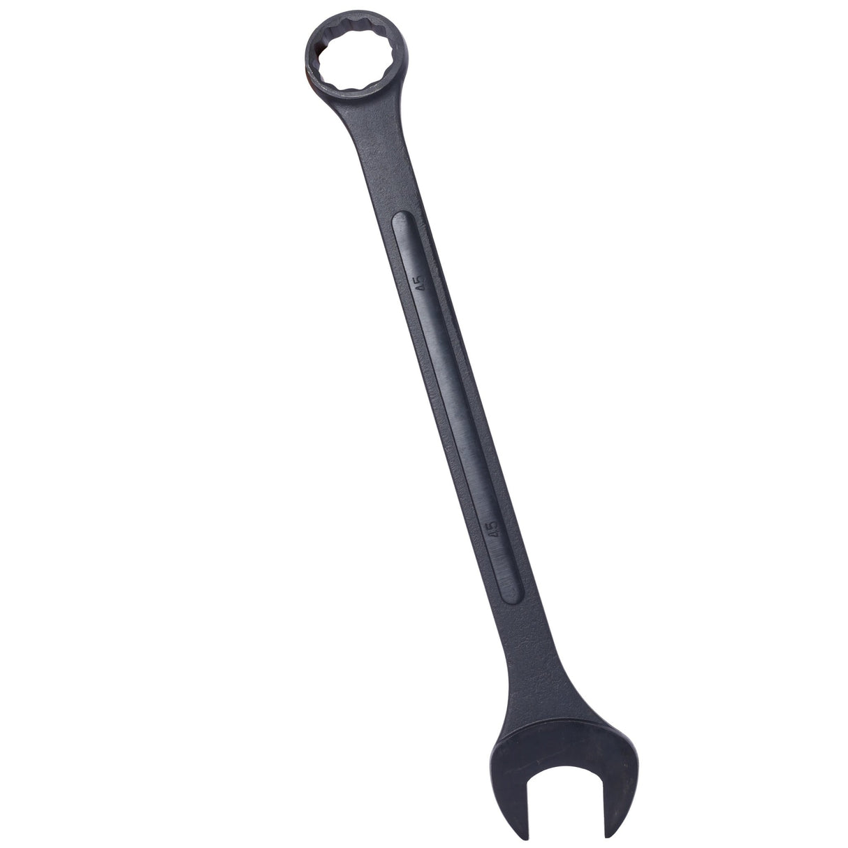 6 PCS Jumbo Combination Wrench Set Extra Large Metric 1 - 3/8'' to 2'' Black Oxide with Pouch - Fab Heavy Parts