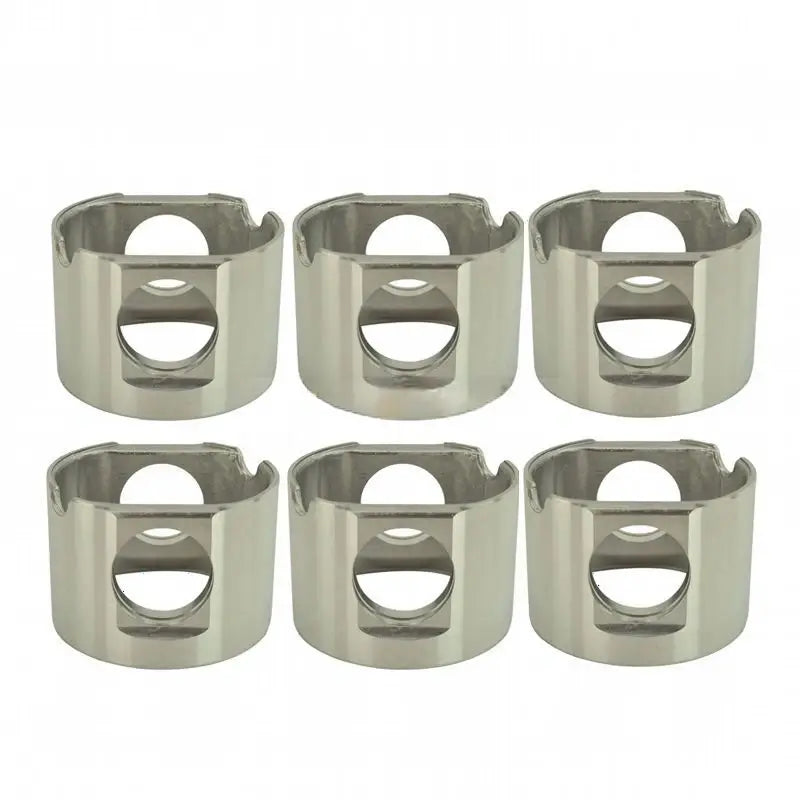6 Pcs Piston Skirt 132-6663 for Caterpillar CAT Engine 3406 3456 C-12 C-15 C-16 Excavator 320 375 320B 325B 375 385B 5080 5090B 6040 6060