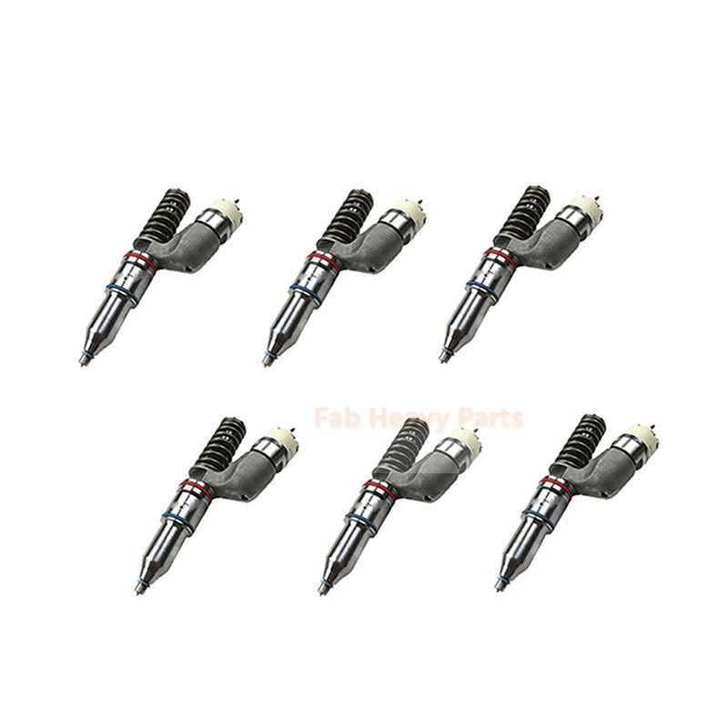 6 Piece Fuel Injector 253 - 0614 2530614 Fits for Caterpillar CAT Engine C15 - Fab Heavy Parts