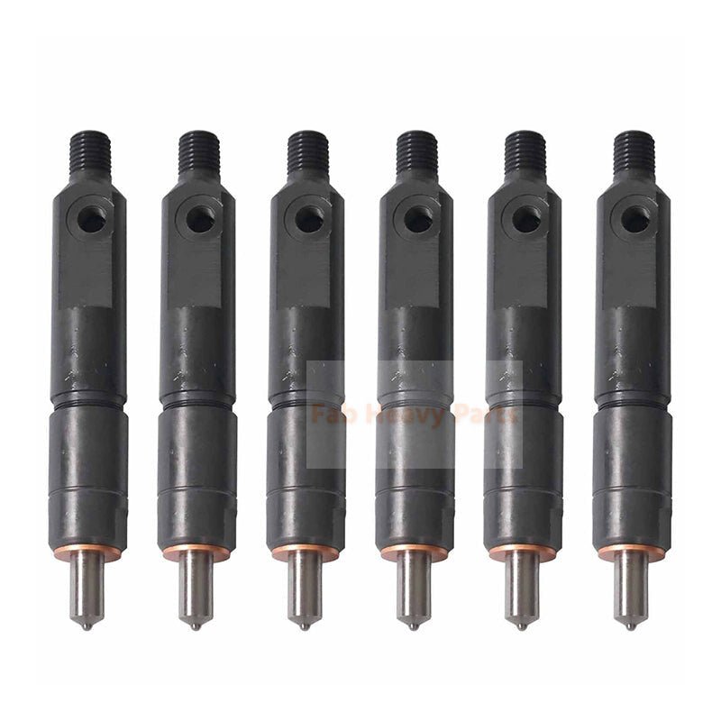 6 Piece Fuel Injector 2645A010 2645A005 Fits for Perkins Engine 4.41 T4.236 4.236 1004 - 40T 1004 - 4T 1004 6.354 6.3544 - Fab Heavy Parts