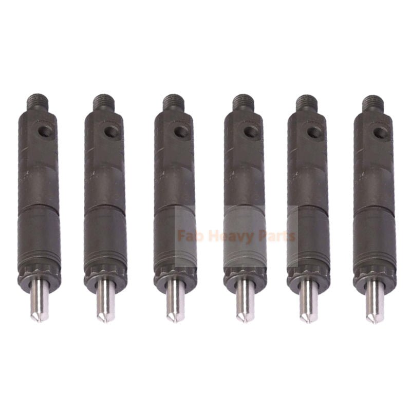 6 Piece Fuel Injector 2645L015 30980 Fits for Perkins Engine 1006E - 6TW CC6.60 - Fab Heavy Parts