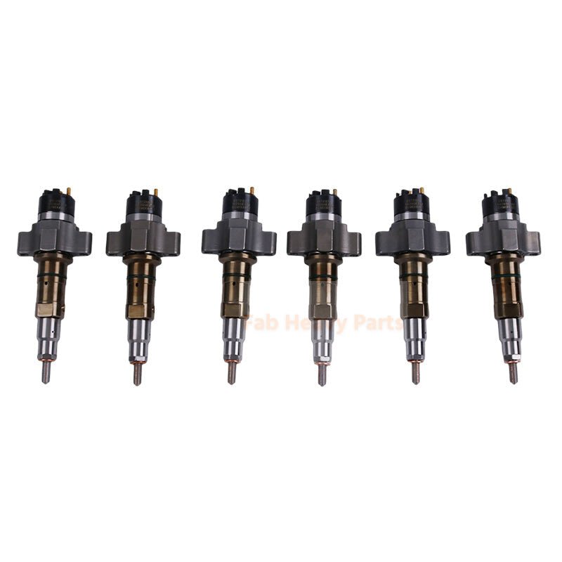 6 Piece Fuel Injector 2872127 4984332 4954927 Fits for Cummins Engine 6C8.3 QSL8.3 ISC8.9 ISL8.9 - Fab Heavy Parts