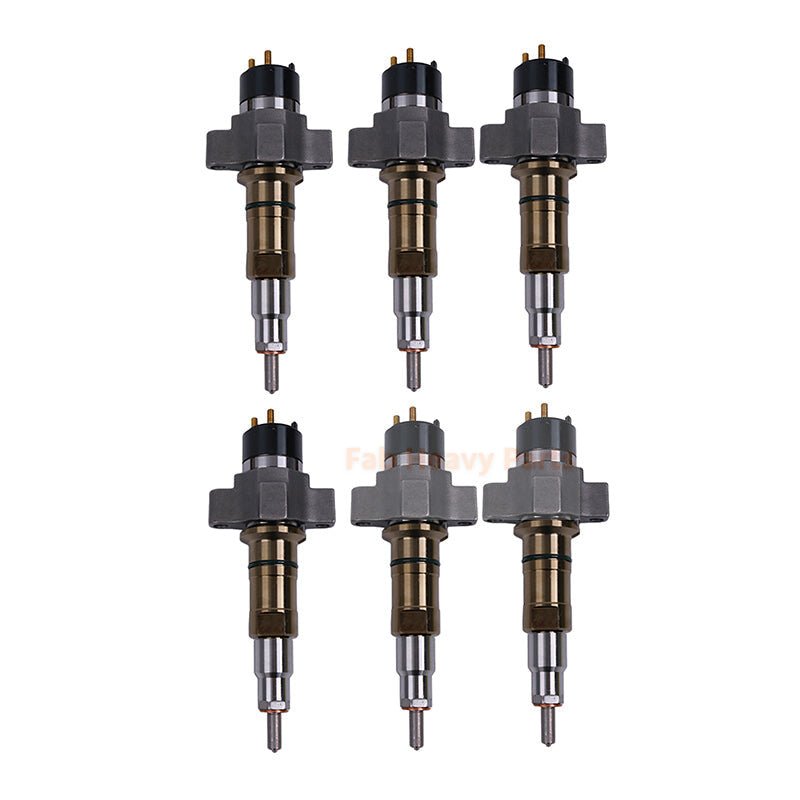 6 Piece Fuel Injector 2872765 5579405 Fits for Cummins Engine ISC ISL QSL - Fab Heavy Parts