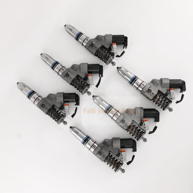 Inyector de combustible de 6 piezas 3411752 3087557 3084589 Se ajusta para el motor Cummins M11 ISM