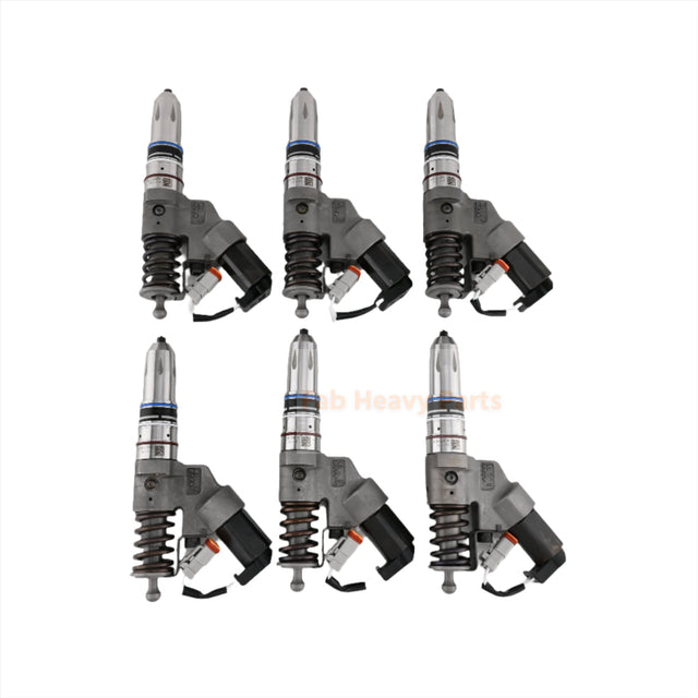 Inyector de combustible de 6 piezas 3411752 3087557 3084589 Se ajusta para el motor Cummins M11 ISM